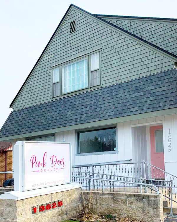 Pink Door Beauty - outside view